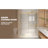 56-60" x 76" H Frameless Sliding Shower Door, 5/16" (8mm) Clear Tempered Glass, Stainless Steel Frame,Brushed Gold
