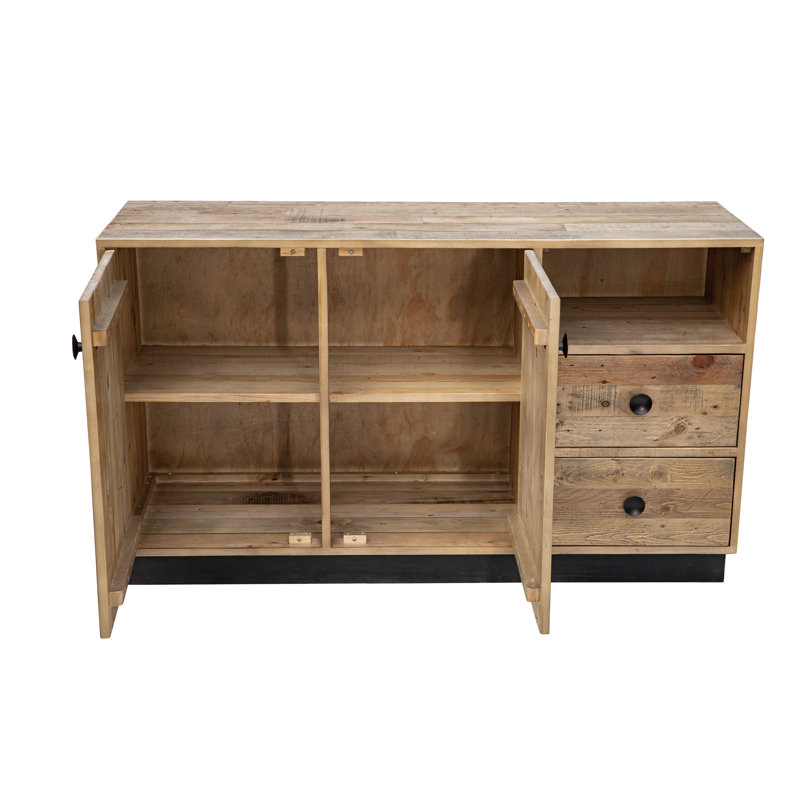 Garret 140cm Solid Wood Sideboard