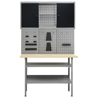 Varley 304.8cm W Metal Shelving Unit