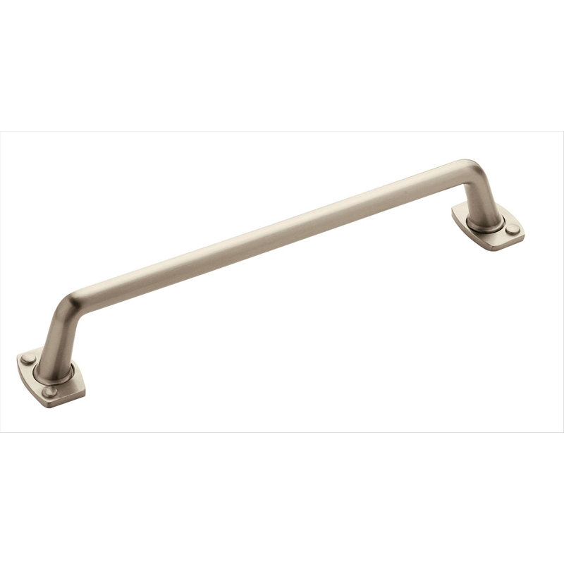 Poignée barre Rochdale, Nickel satiné, 6.3125"