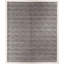 Handmade Cotton and Silk Striped Area Rug