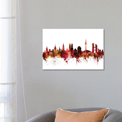 Munich, Germany Skyline by Michael Tompsett - Wrapped Canvas Gallery-Wrapped Canvas Giclée