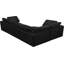Canapé modulaire en velours 4 pièces Cozy-94884212