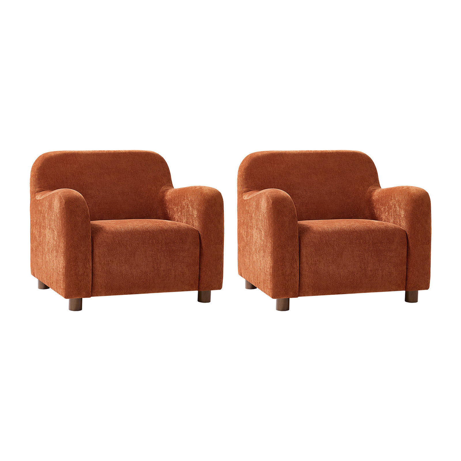 Berken Boulce Armchair, Rooibos