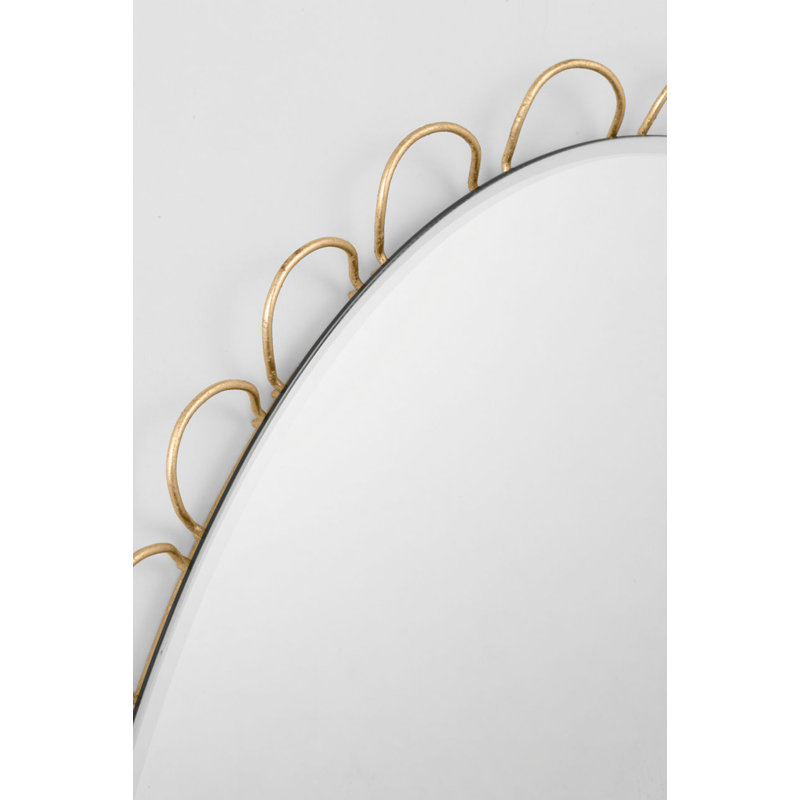 Tirreno Oval Mirror, 41" H x 31" W x 1.25" D