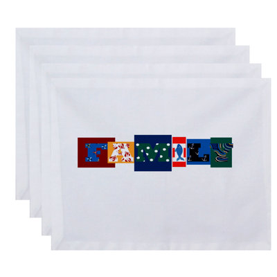 Spoetzl Fun Family Print 18" Rectangle Placemat