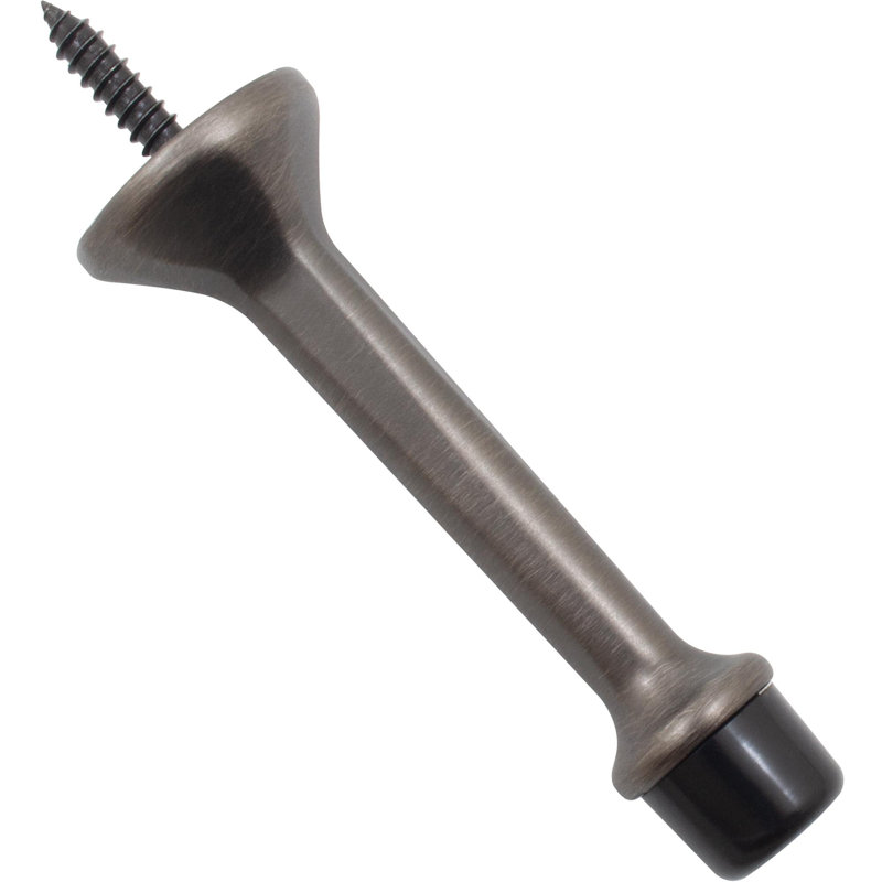 Butée de plinthe en zinc, Nickel antique
