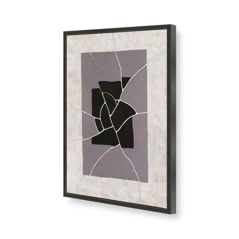 «Transit Plan III» par Michael Willett, reproduction d'art, H 36 po x l 24 po, Impression sur cadre ouvert sans papier mat