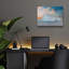  «Antarctica Ice II» par Richard, art mural en verre acrylique, 16 po x 12 po