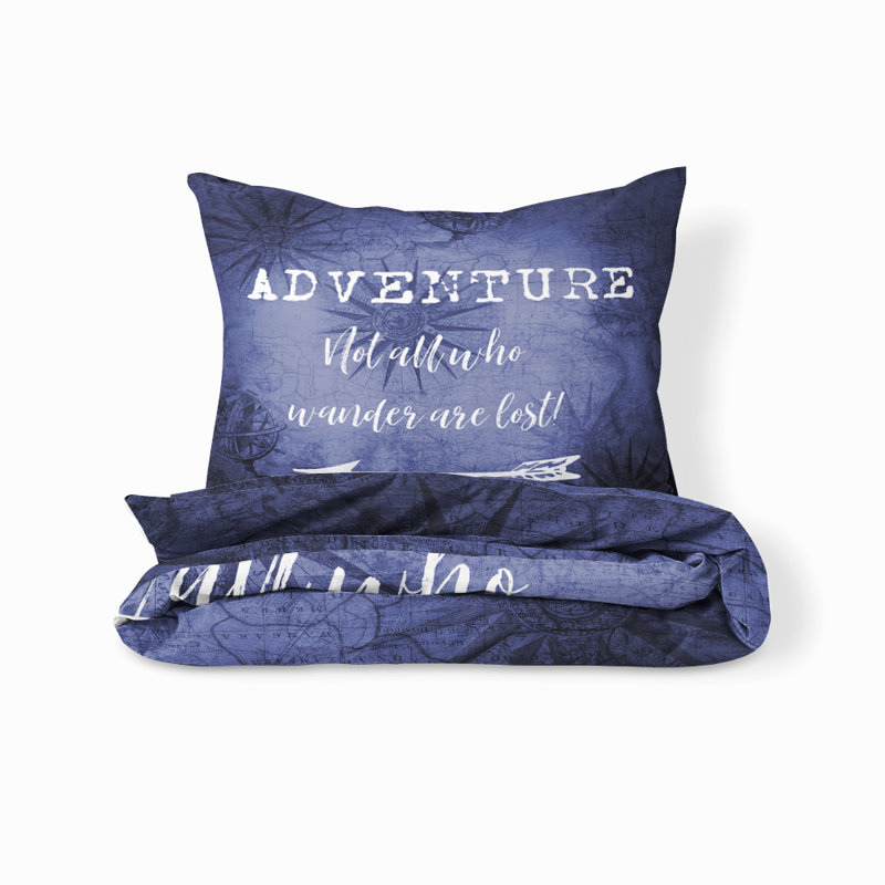 Polyester Duvet Cover, Twin Duvet Cover + 2 Shams 