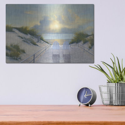 «East End» par Diane Romanello, art mural en métal