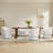 Temara Upholstered Dining Chairs with Casters-115420151