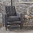 Fabric Upholstered With Recliner Function Chair Mid-Century Modern With Recliner Function Pushback Single With Recliner Function Sofa With Thicker Seat Cushion Tufted Upholstered Sofa With Wooden Leg