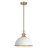 Lysander 1 - Light 13" Single Dome Kitchen Island Pendant Light-223569691-207125024