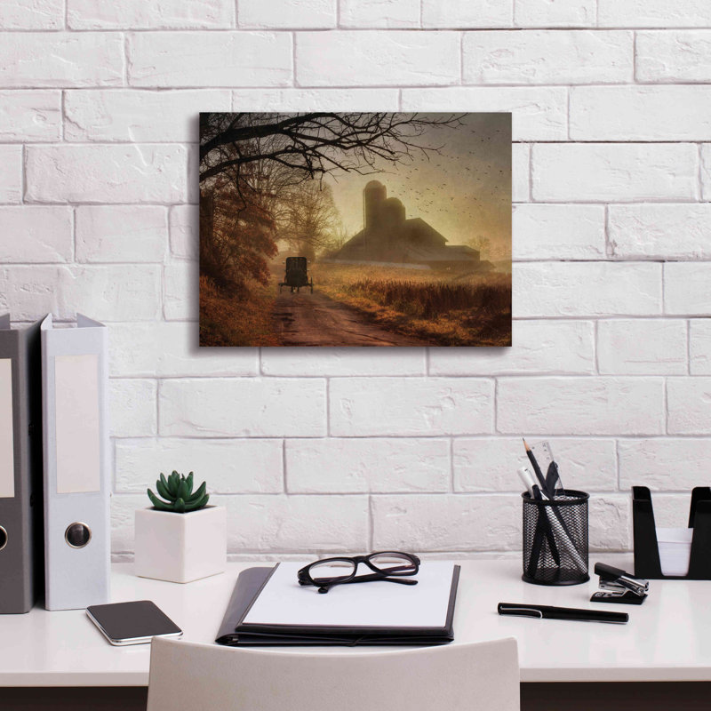 «Sunday Morning» par Lori Deiter, art mural sur toile, H 12 po x l 16 po x P 0,75 po