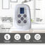 Couverture chauffante électrique en flanelle avec 4 niveaux de chauffage-737695147-737695148-737695149