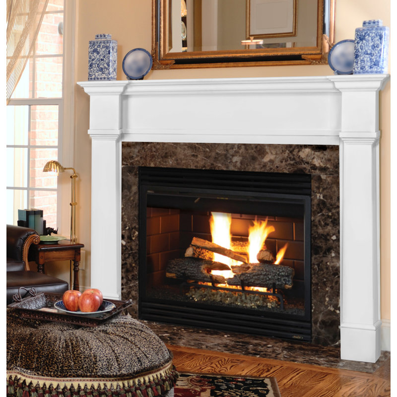 The Richmond Fireplace Mantel Surround, 70.625"Width, 48" Interior width