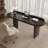 55.12"Black Rectangular Solid Wood desks-107397410