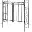 Tonnelle de jardin avec barrière Outsunny
