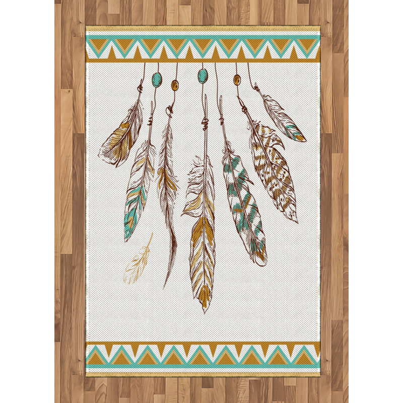 Tapis décoratif en fibres de polyester à haute densité Mystic, Rectangle— 4 pi x 5 pi 8 po