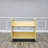 Wood Book Cart Library Cart Pew Cart Magazine Rack Moving Cart Rolling Storage Cart 32X30X13"