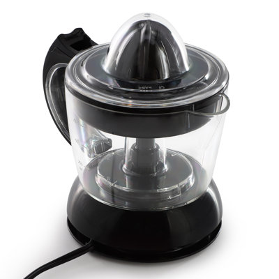 moRollio 24 Ounce Compact Electric Citrus Juicer in Black