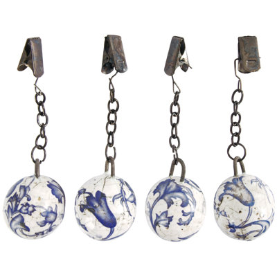 Aged Ceramic Table Cloth Weights