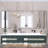 Lesamuel Filleted Corner Wall Mounted Bathroom and Vanity Mirror with Aluminum Frame-137203459-196377376-196008604