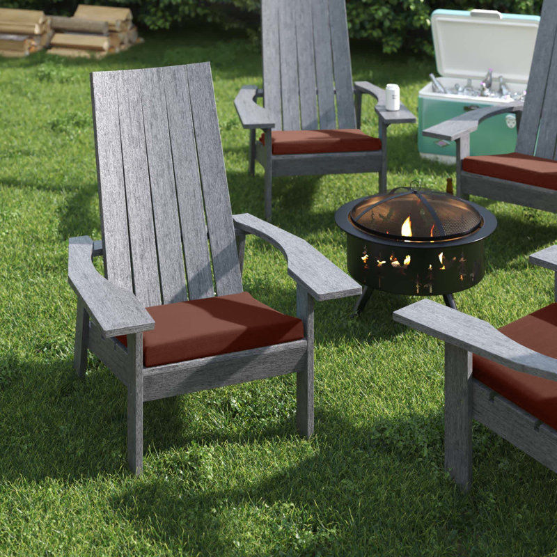 Outdoor 3'' Seat Cushion, Cocoa