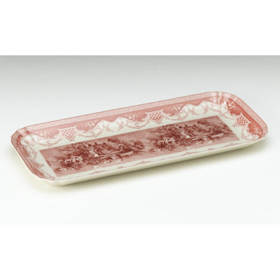 Studer Rectangular Porcelain Serving Tray