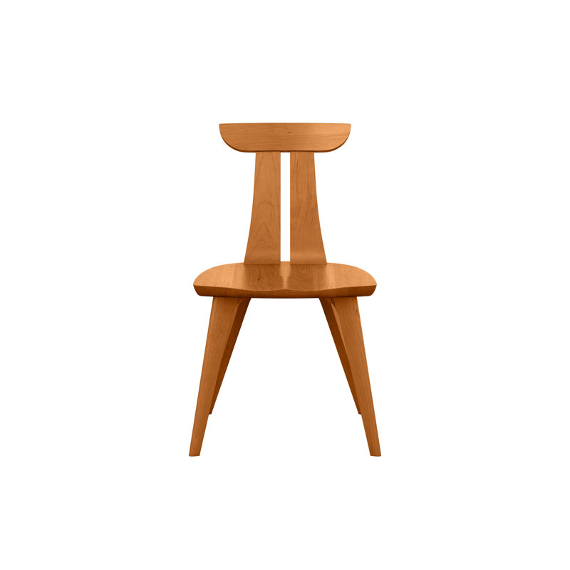 Estelle Solid Wood Dining Chair, Natural Cherry