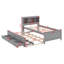 Lit plateforme Nyliah avec tête de rangement, USB, lit gigogne et 3 tiroirs-5931532-5931535