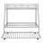 Bunk Bed With Trundle, Two-Side Ladders-1409158256