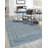 Lori Baft Gray Handmade Wool Area Rug-1174531613