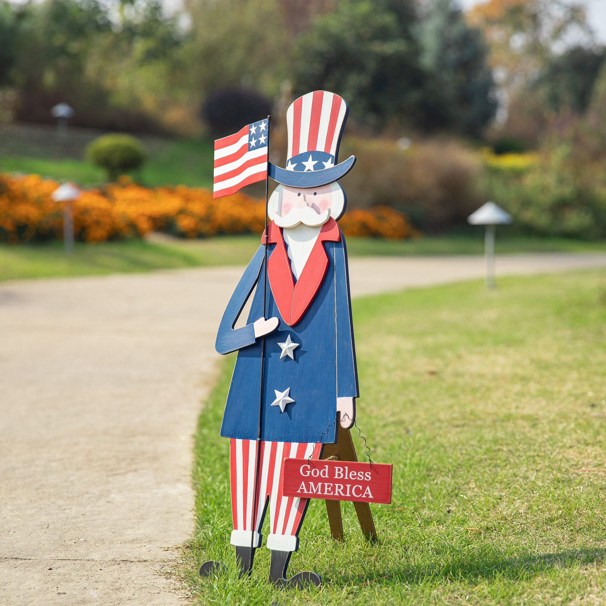 Osbourne Independence Day American Garden Stake