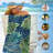 Tropical Monstera Leaf Beach Towel, Tropical Palm Floral Beach Towels Oversized Gifts for Women Men, Blue and Green Quick Dry Travel Sand Free Towel Decor for Bathroom Swimming Pool 30x63in