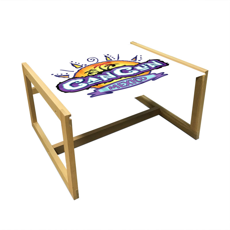 Jaffer Sled Coffee Table, 62cm H x 74cm W x 40cm D
