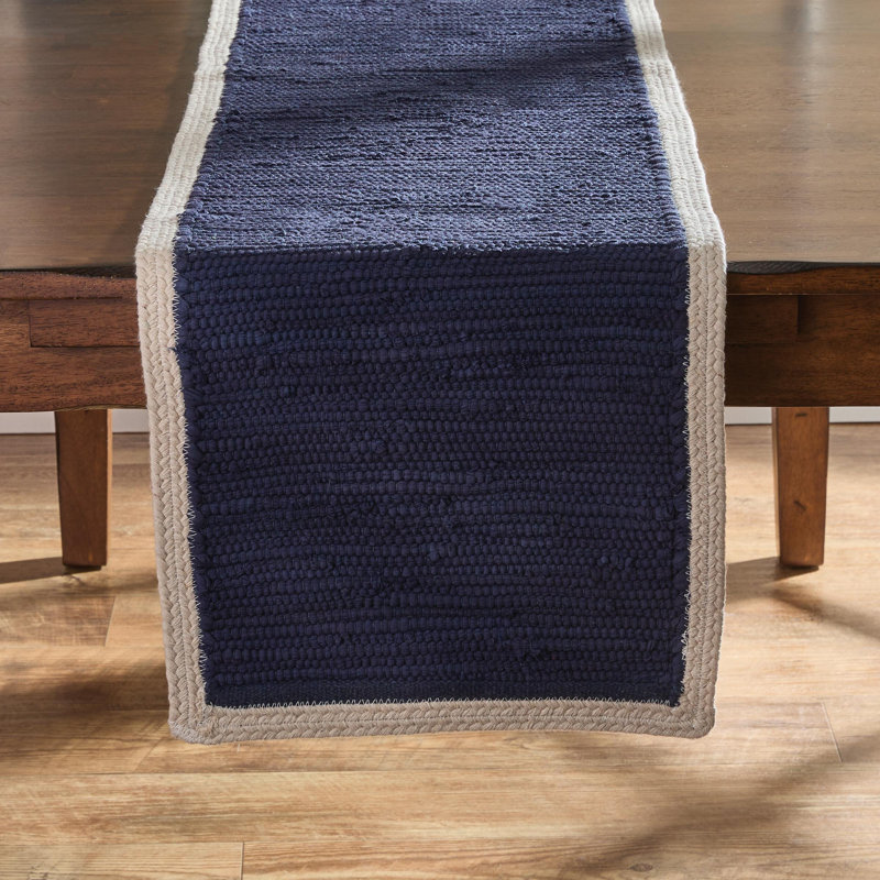 Chemin de table Dune, Bleu, L 54 po x l 14 po