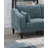 Beautiful 5Pcs Modular Sectional Set 2X One Arm Chairs 2X Armless Chair 1X Ottoman Living Room Furniture Mineral Color Morgan Fabric-914729258