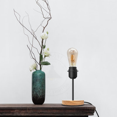 Wood Desk Lamp