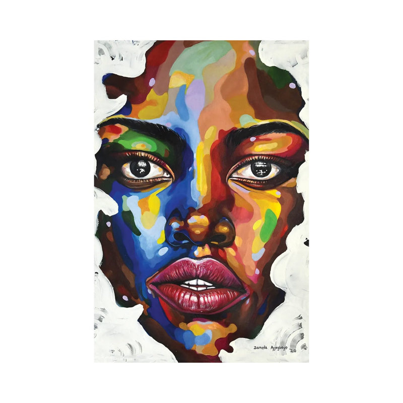 Isolation by Damola Ayegbayo - Print on Canvas, Wrapped Canvas, 30.48cm H x 20.32cm W x 1.91cm D