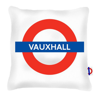Vauxhall Tube Station London Transport Cushion