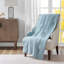 Jeté matelassé surdimensionné avec bords festonnés écume de mer 60 x 72 po-113920784