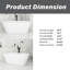 66 Inch Glossy White Acrylic Freestanding Soaking Bathtub