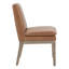 Chaise rembourrée en cuir Bethea-116156968
