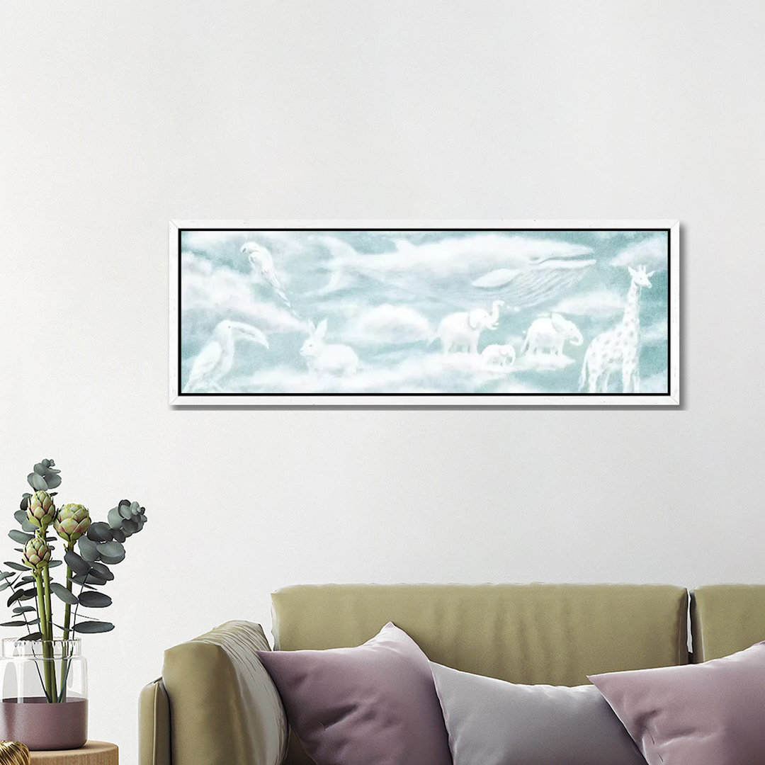 Cloud Animal Endpapers II von Terry Fan - Galerie-verpackte Leinwand Giclée