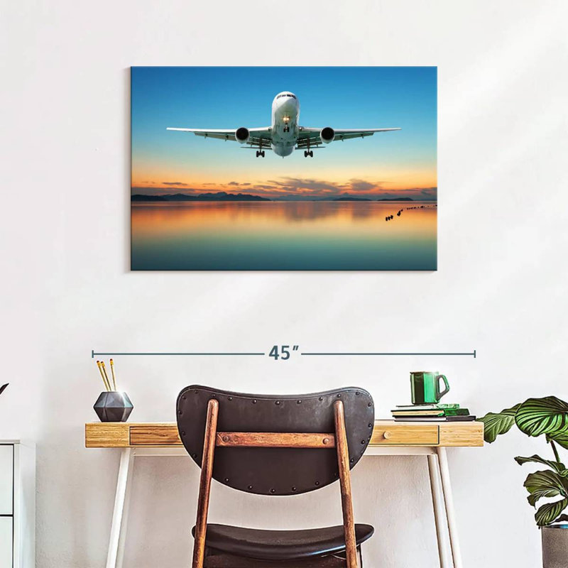Mehar First Flight Airplane, 24" H x 36" W