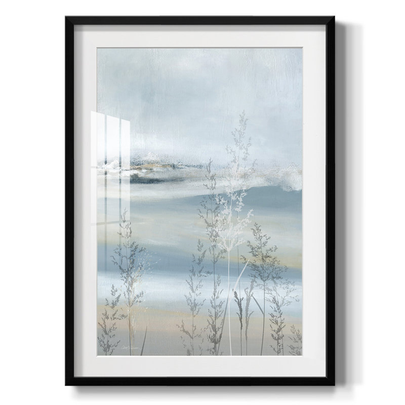 Soft Seagrass -Framed Print