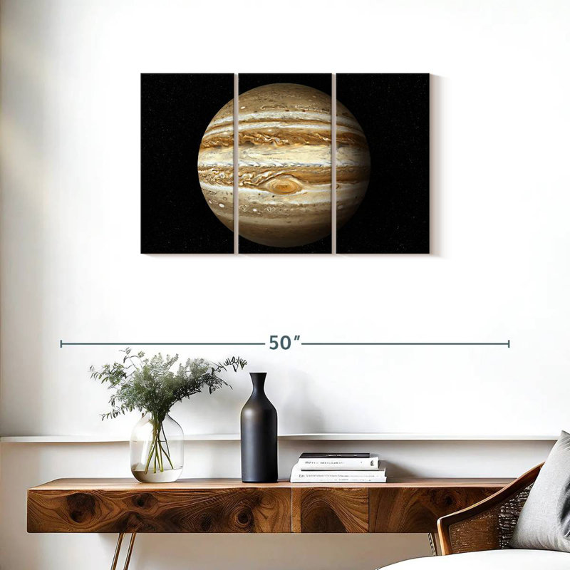 Oberle Jupiter Planet, 20" H x 33" W