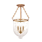 Hampton 3 - Light Semi Flush Mount